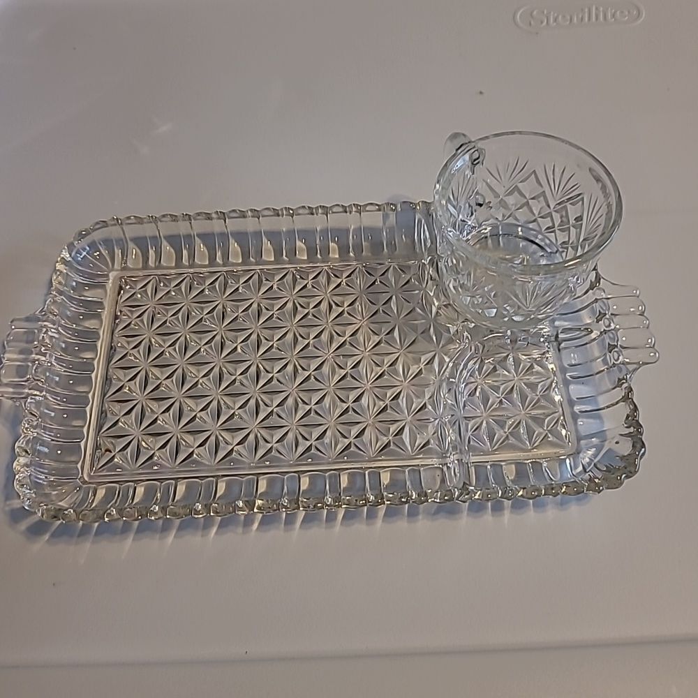 Anchor Hocking Snack Tray and Cup #2